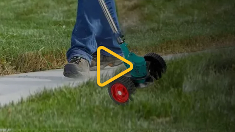 Акумуляторна газонокосарка на колесах